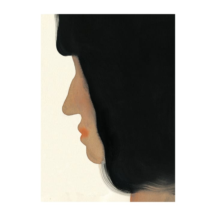 The Black Hair α�φίσα - 50x70 cm - Paper Collective