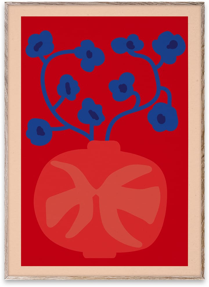 Αφίσα The Red Vase, 30x40 cm Paper Collective