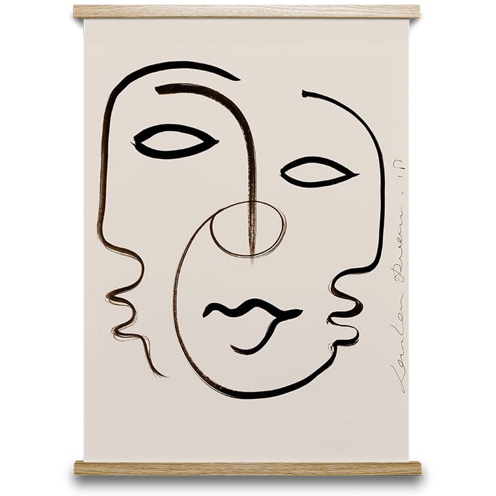 We are one αφίσα, 70x100 cm Paper Collective