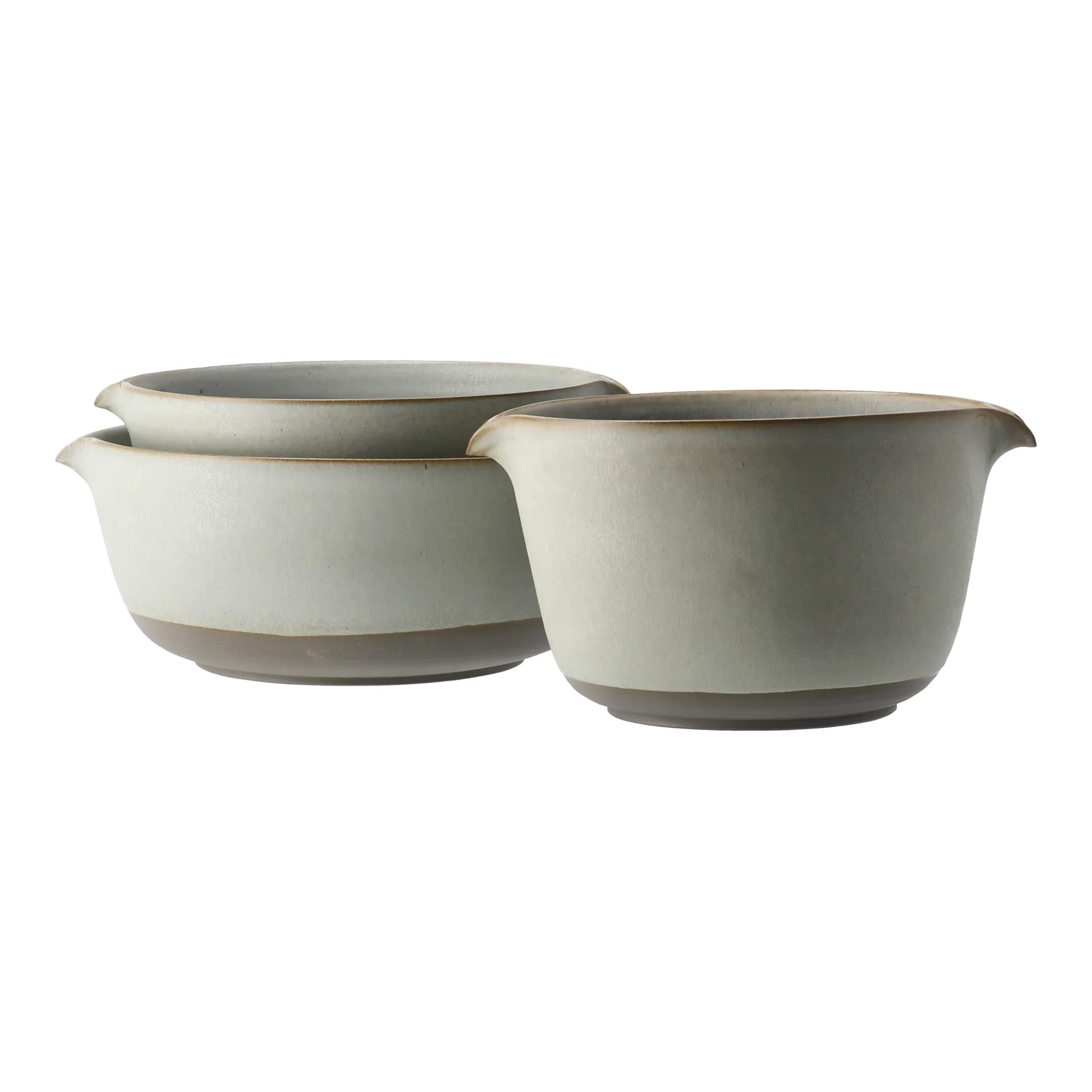 Δοχεία με στόμιο, Lantliv, γκρι, 5 τεμάχια Paradisverkstaden