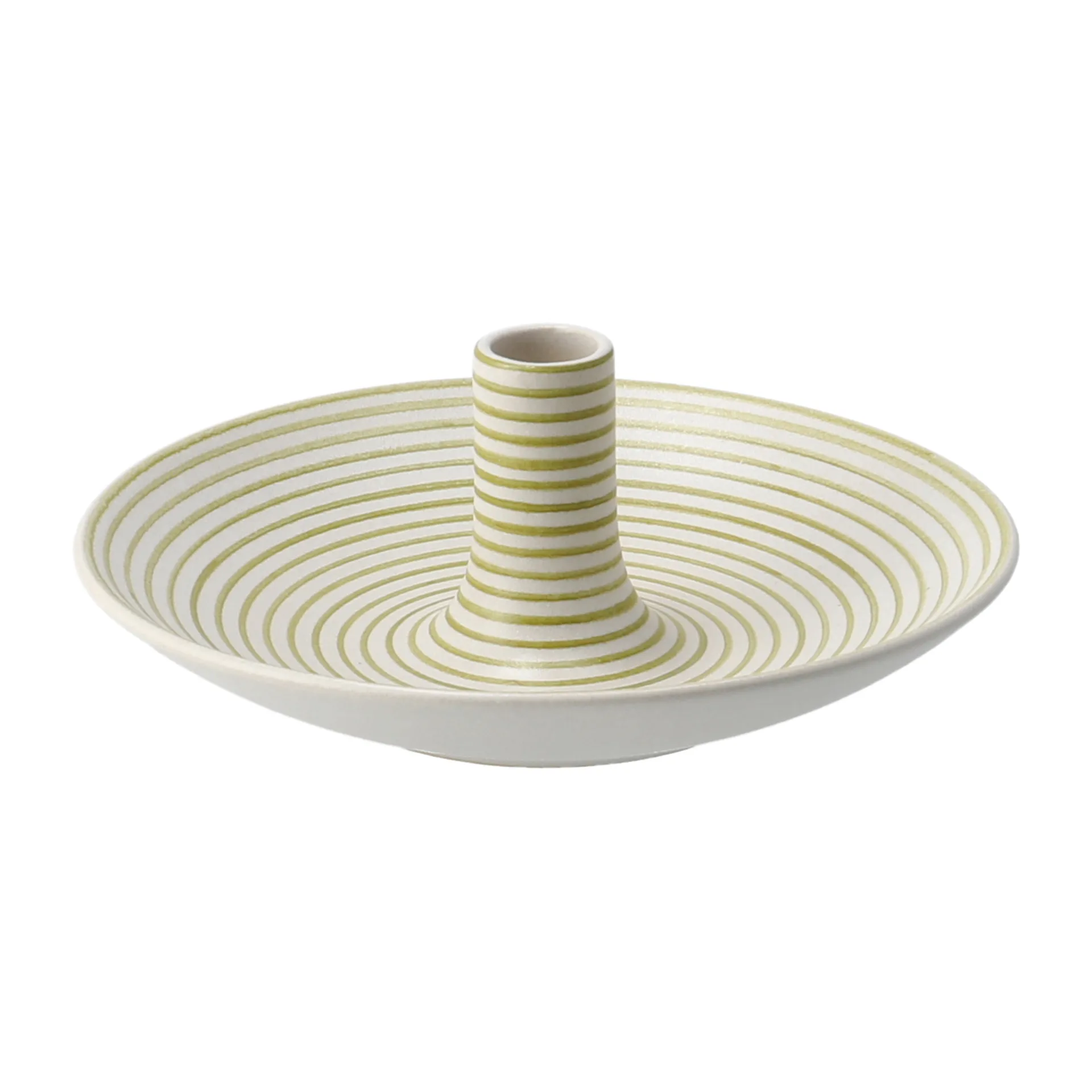 Linje κηροπήγιο μικρό, White-umber Paradisverkstaden