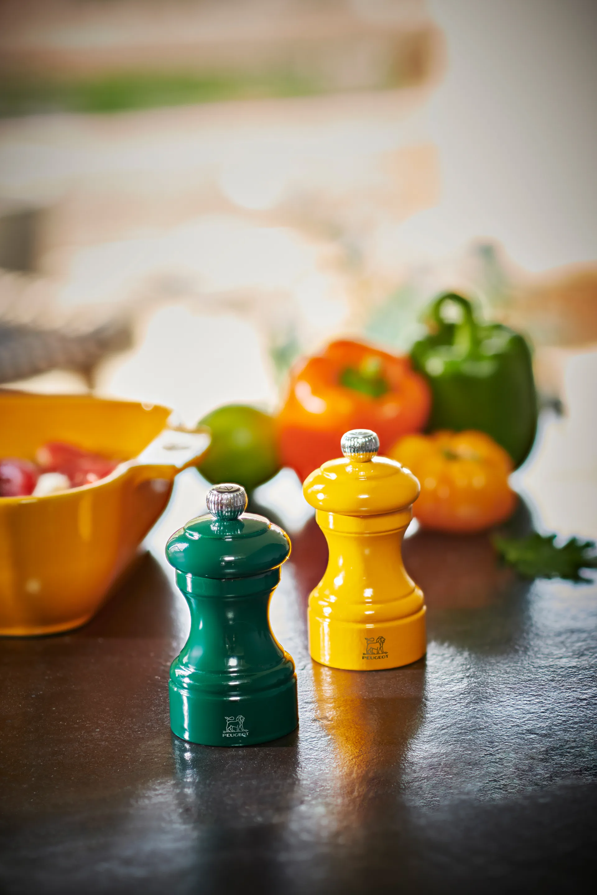 Μύλος αλατιού Bistrorama 10 cm, Saffron Peugeot