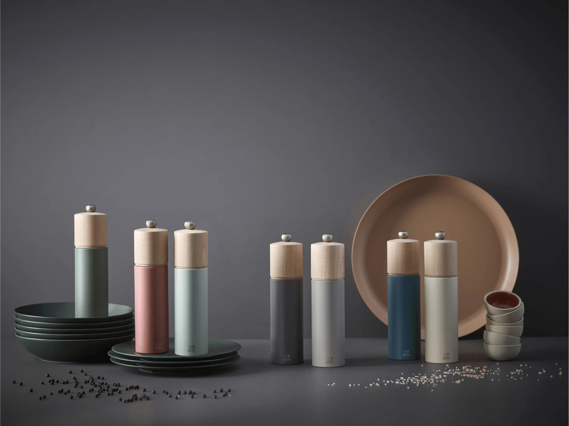 Μύλος αλατιού Boreal 21 cm, Feather white Peugeot