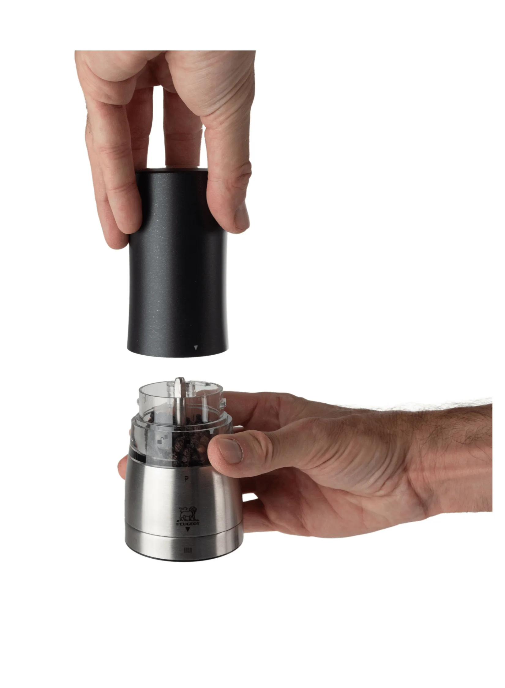 Ηλεκτρικός μύλος πιπεριού Daman 16 εκ., Μαύρο Peugeot