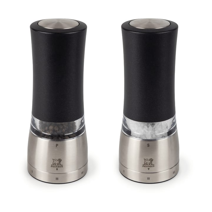 Daman Z DUO Electric μύλος αλατιού και πιπεριού 2 τεμάχια - Black - Peugeot