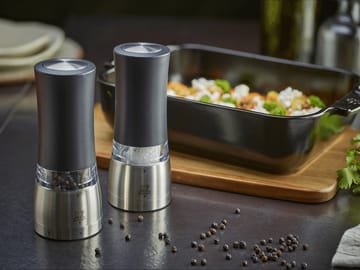 Daman Z DUO Electric μύλος αλατιού και πιπεριού 2 τεμάχια - Black - Peugeot