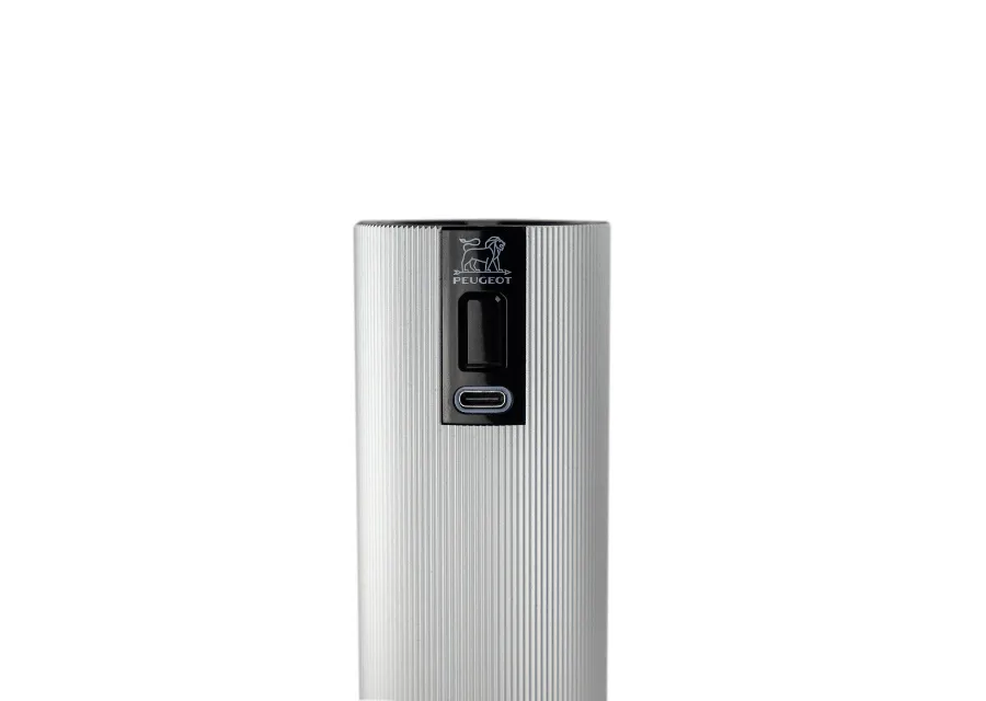 Ηλεκτρικός μύλος μπαχαρικών Line 2-pack, Άνθρακας-αλουμίνιο Peugeot