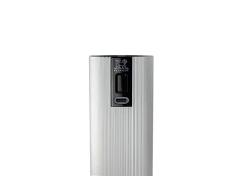 Ηλεκτρικός μύλος μπαχαρικών Line 2-pack - Άνθρακας-αλουμίνιο - Peugeot