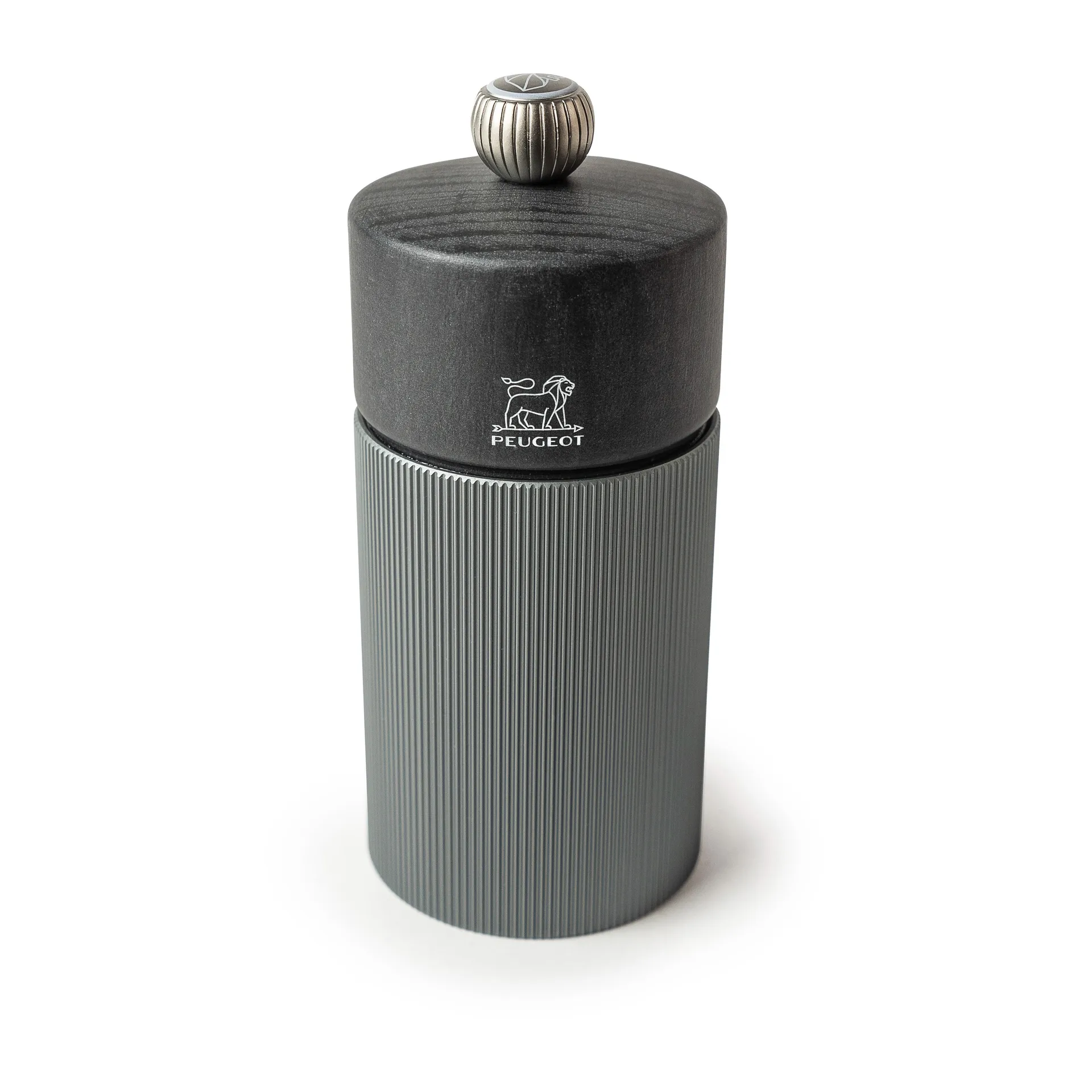Μύλος αλατιού Line Dark 12 εκ, Wood-aluminum Peugeot