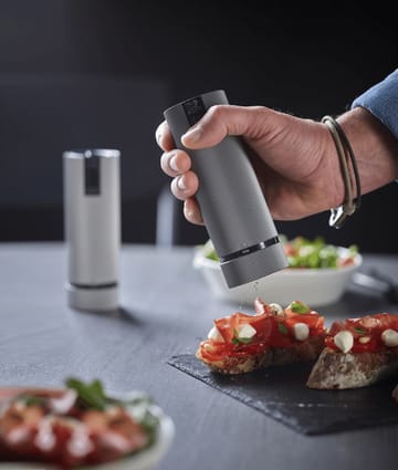 Line Z DUO Electric μύλος αλατιού και πιπεριού 2 τεμάχια - Aluminium-carbon - Peugeot