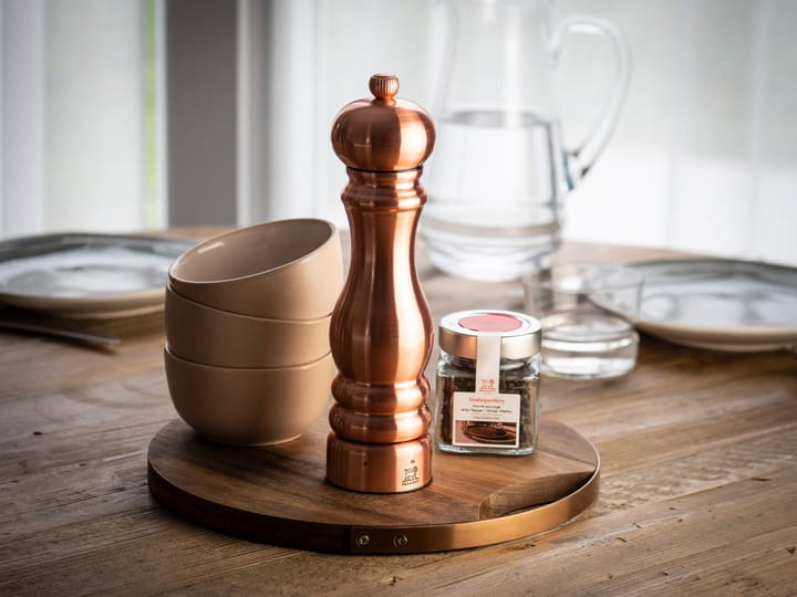 Μύλος πιπεριού Paris Chef 22 εκ, Copper electroplating Peugeot