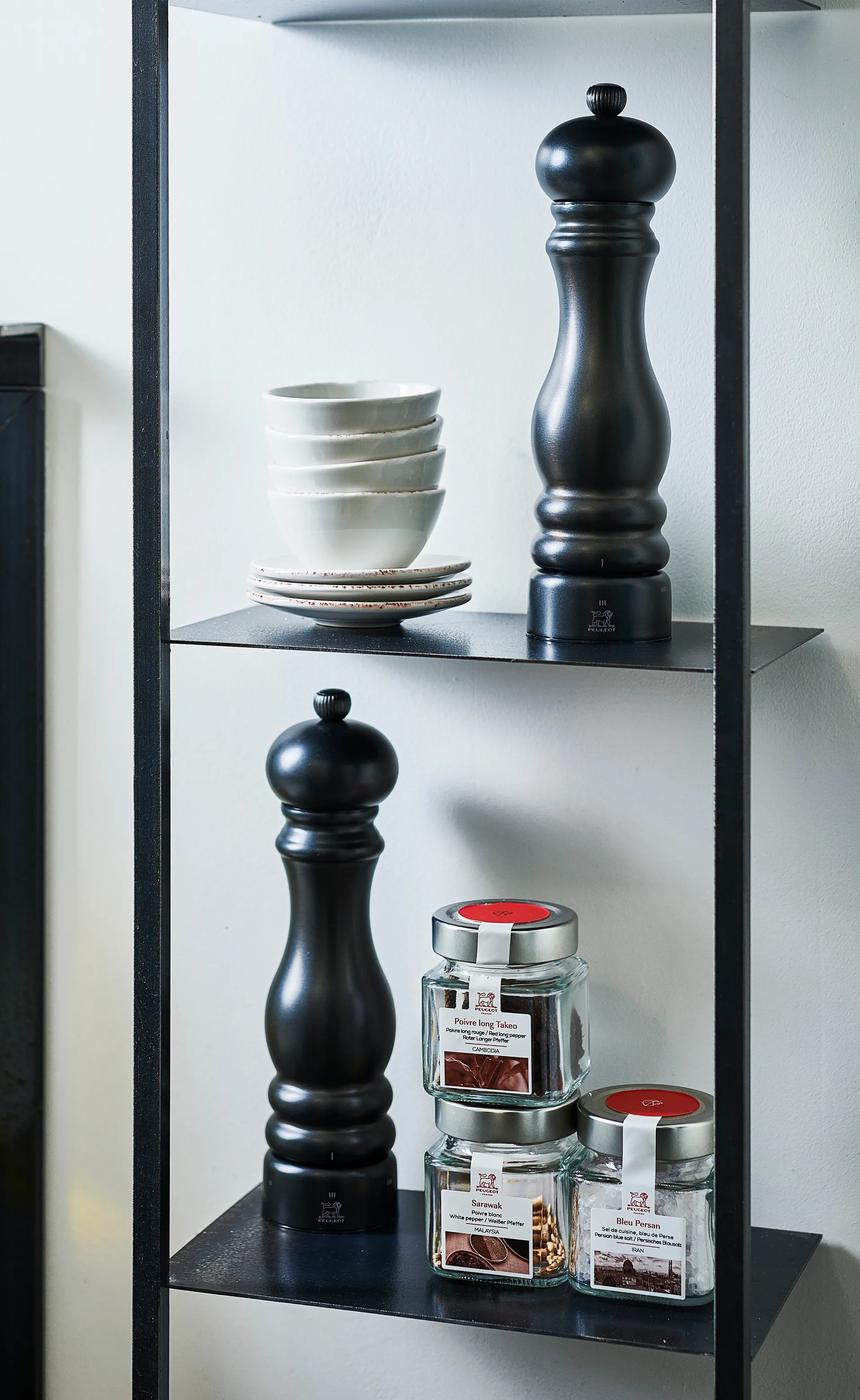 Paris Chef u'Select Z μύλος αλατιού 22εκ., Carbon Peugeot