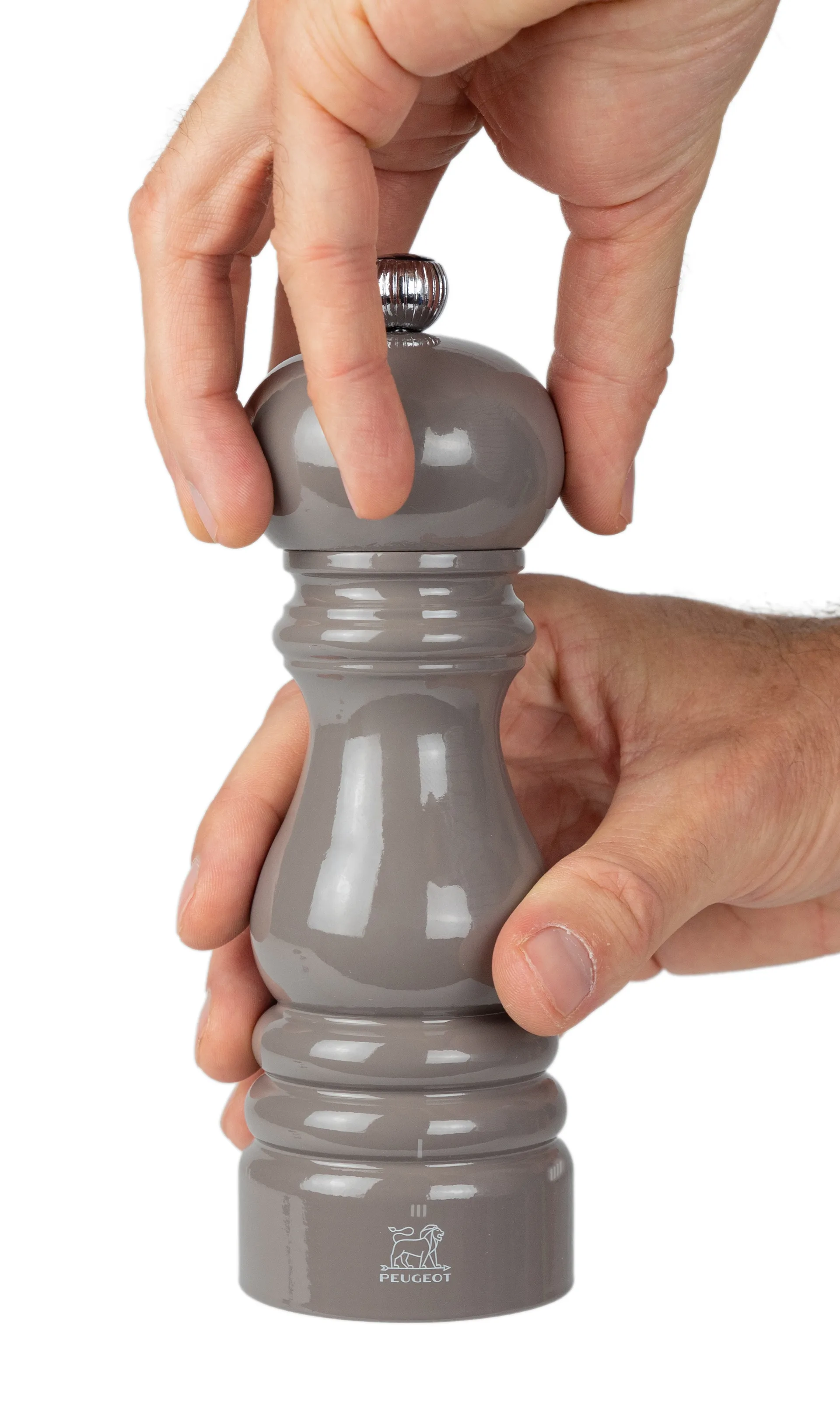 Μύλος πιπεριού Parisrama 18 εκ., Ξύλινο - καπνιστό γκρι Peugeot