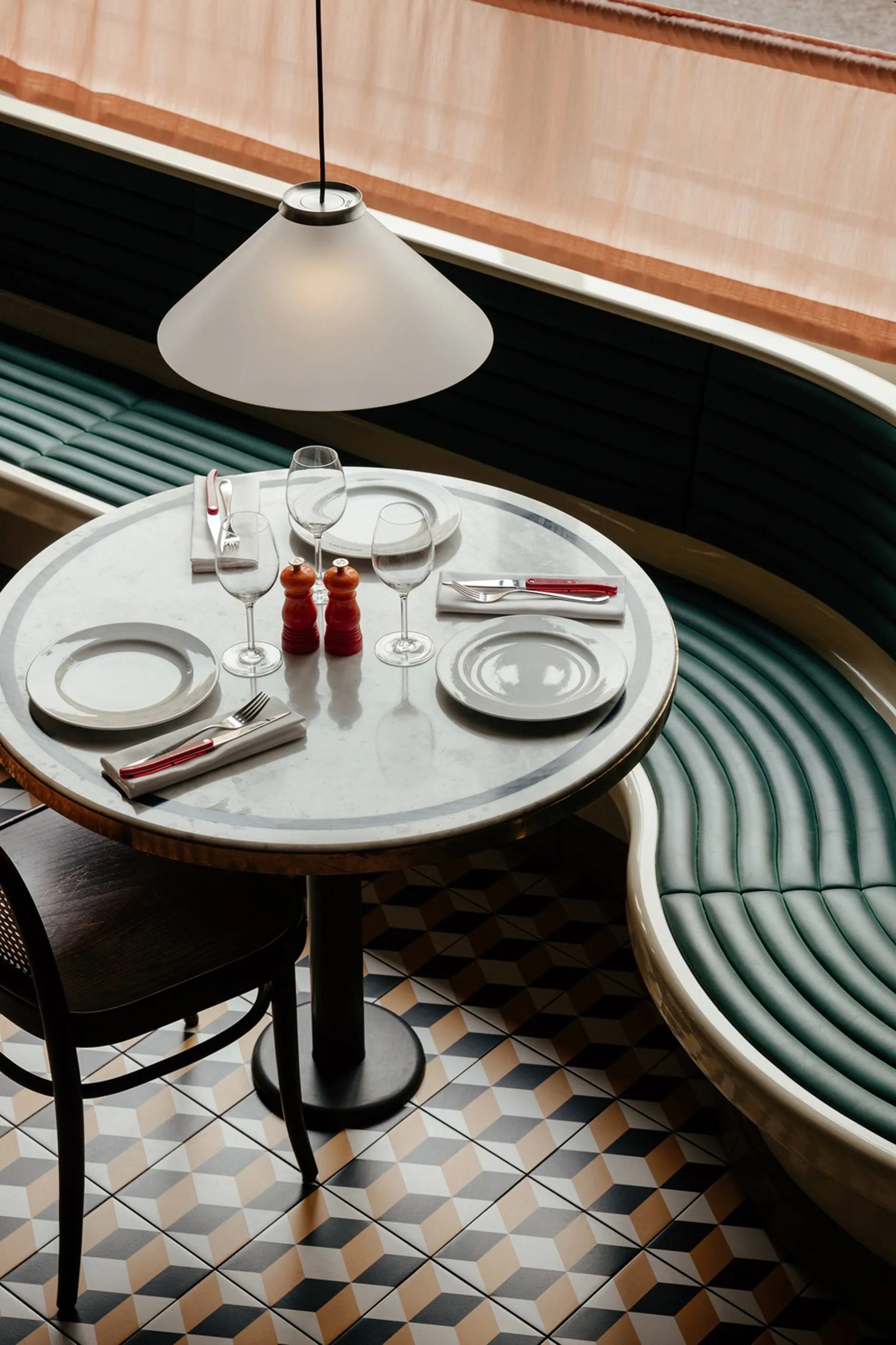 Κρεμαστό φωτιστικό Aline 40, Αλουμίνιο Pholc