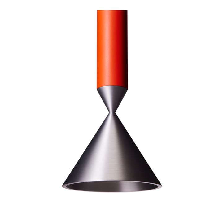 Apollo 59 φωτιστικό οροφής - Red orange-aluminium - Pholc