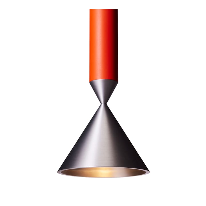 Apollo 59 φωτιστικό οροφής - Red orange-aluminium - Pholc