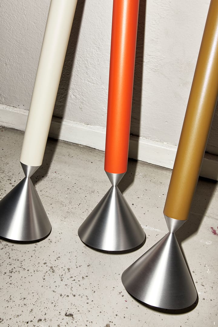 Apollo 59 φωτιστικό οροφής, Red orange-aluminium Pholc