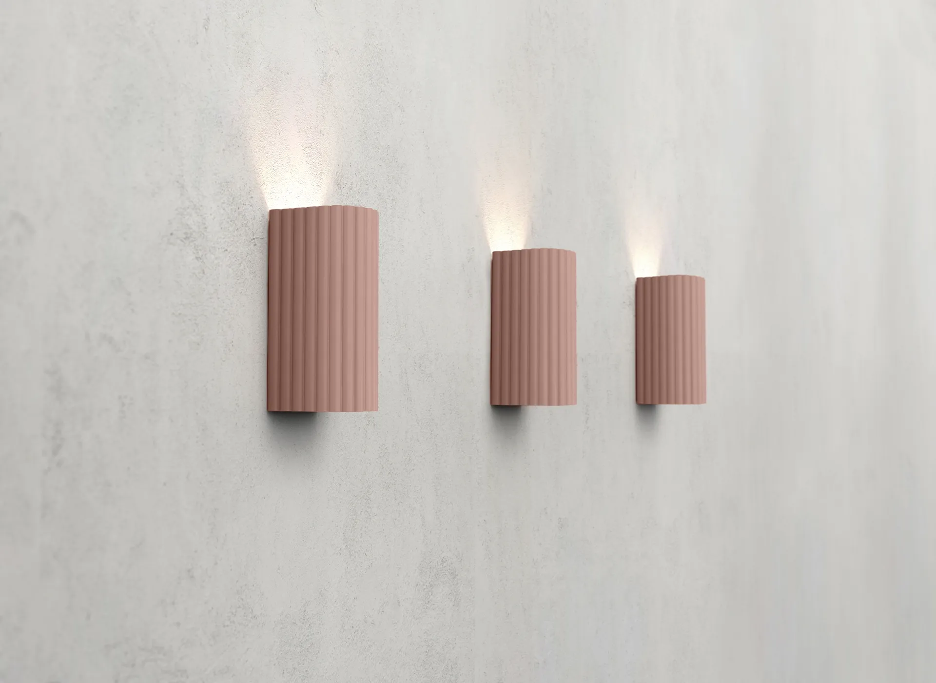 Donna 15 φωτιστκό τοίχου, Amber green Pholc