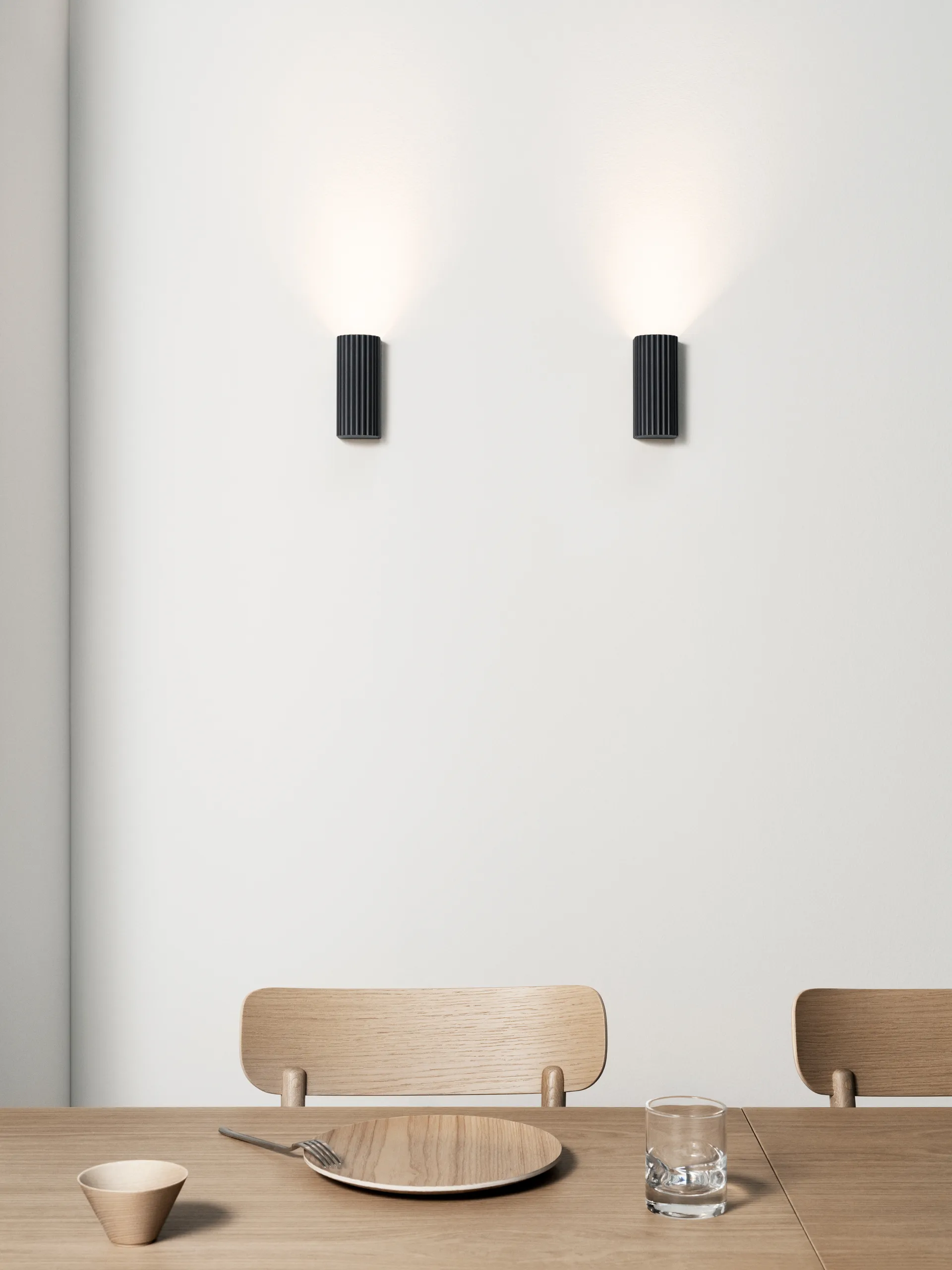 Donna 15 φωτιστκό τοίχου, Amber green Pholc