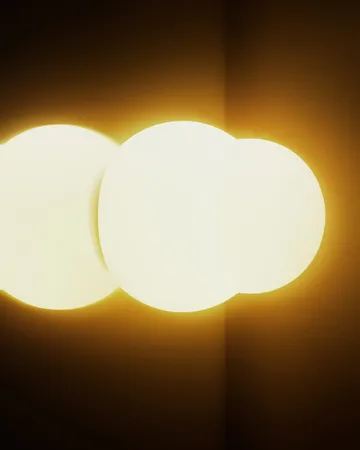 Fall 11 επιτοίχιο φωτιστικό - Άσπρο - Pholc