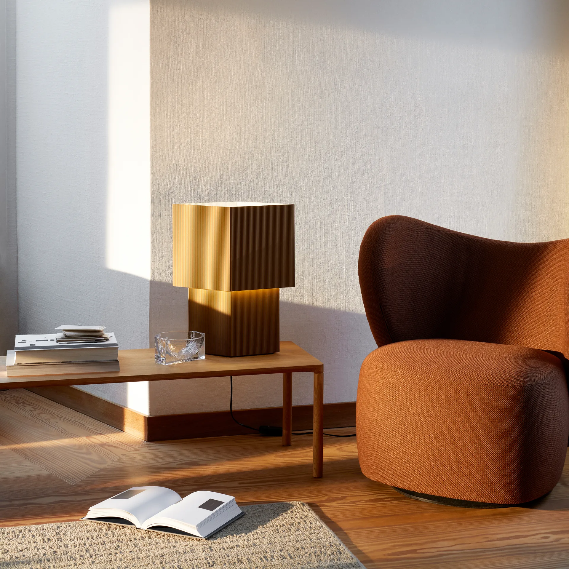 Romb 48 επιτραπέζιο φωτιστικό, Κύμινο Pholc