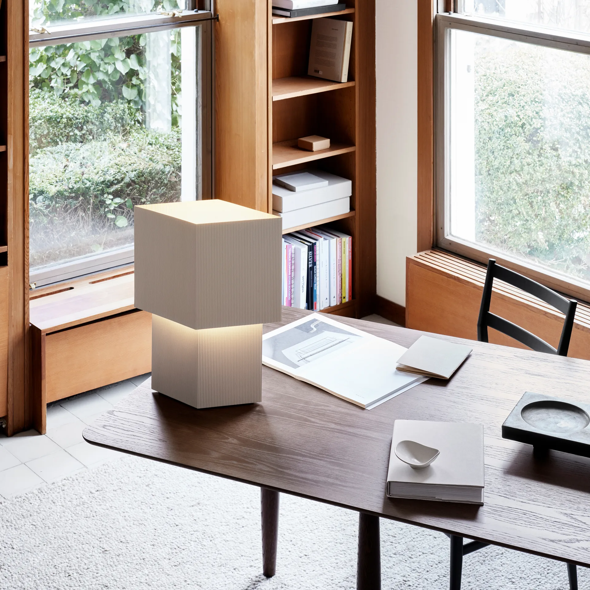 Romb 48 επιτραπέζιο φωτιστικό, Βαμβάκι Pholc