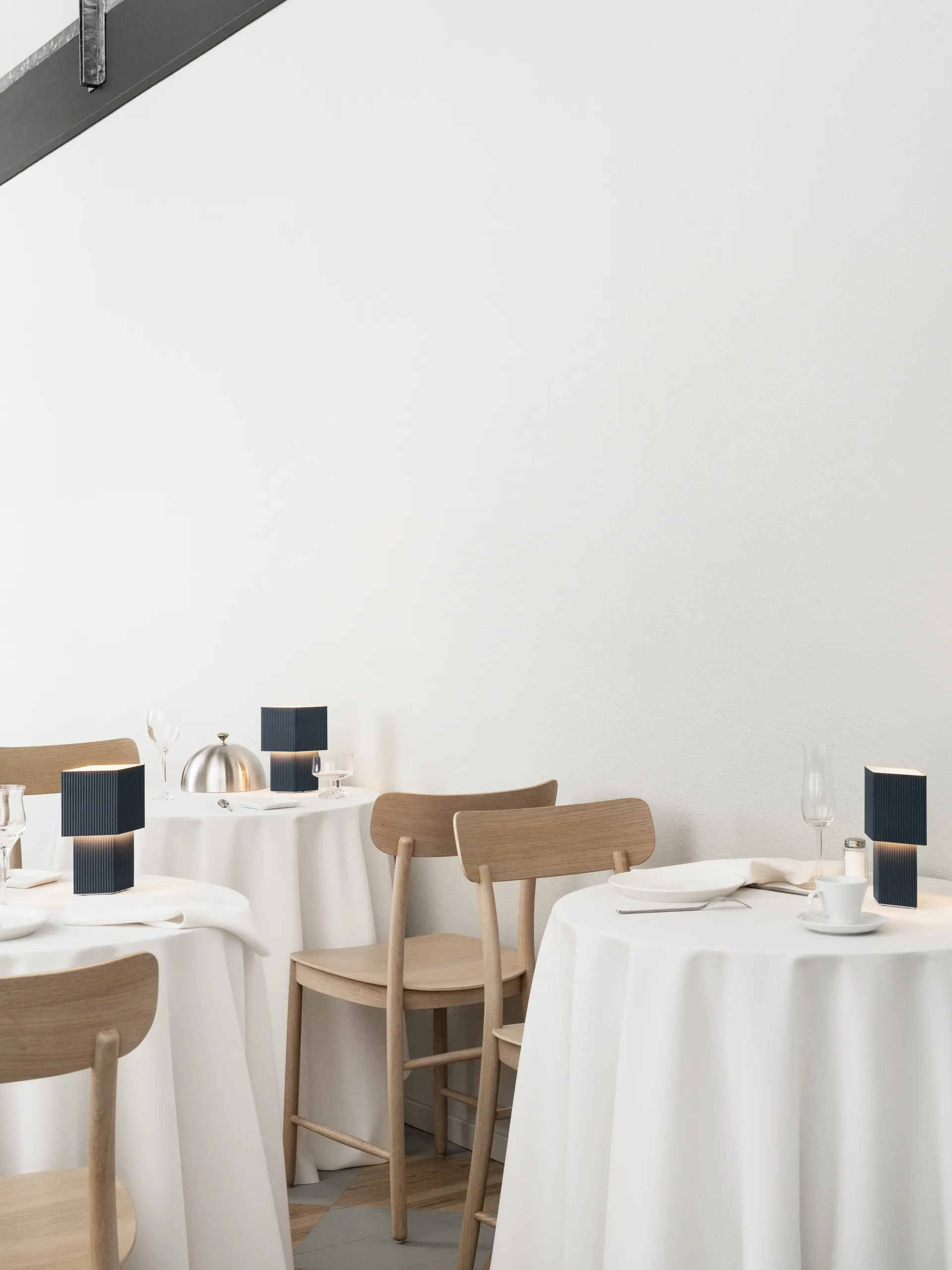 Romb Mini επιτραπέζιο φωτιστικό 19 cm, Μπλε της πέτρας Pholc