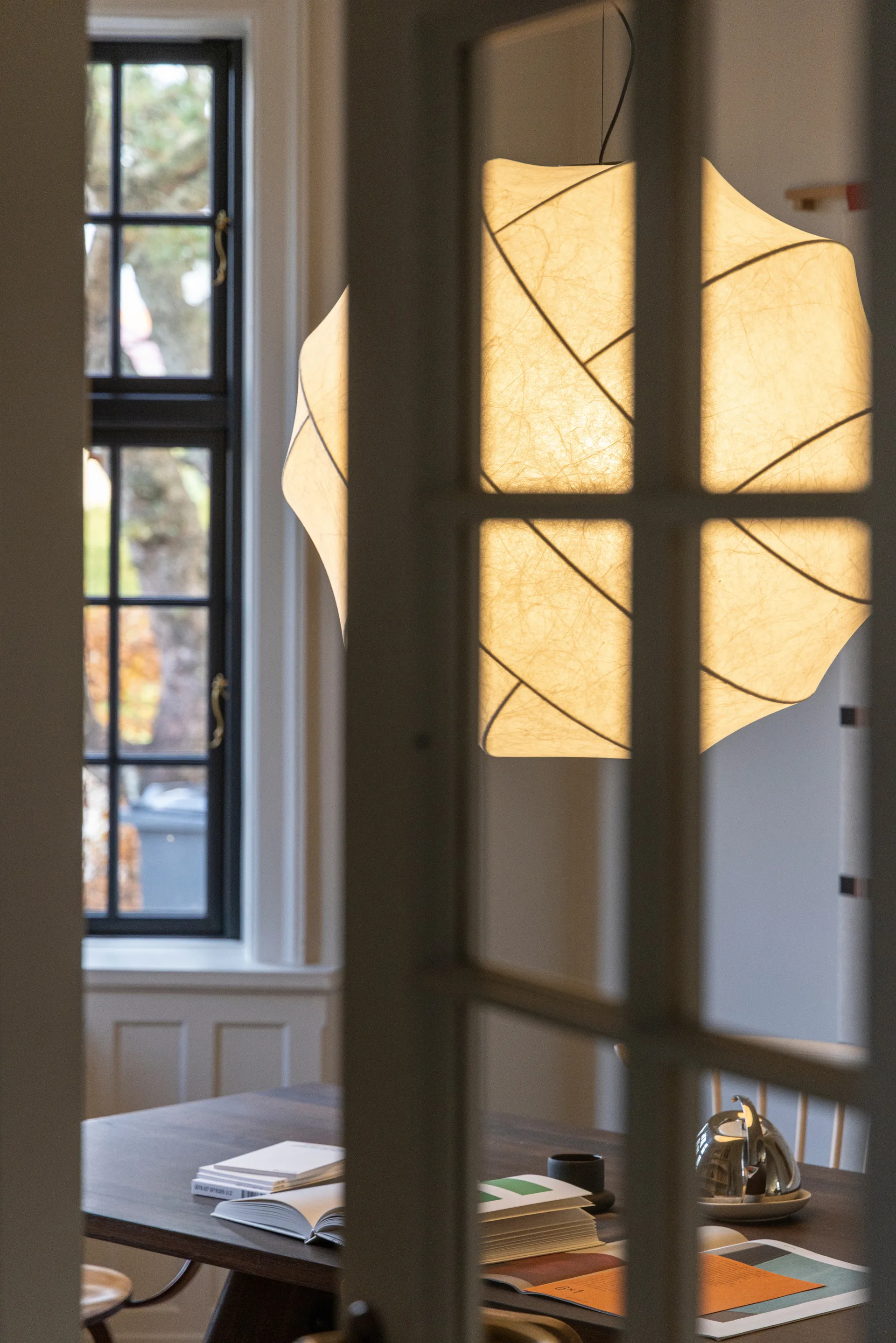 Turner 80 κρεμαστό φωτιστικό, Άσπρο Pholc