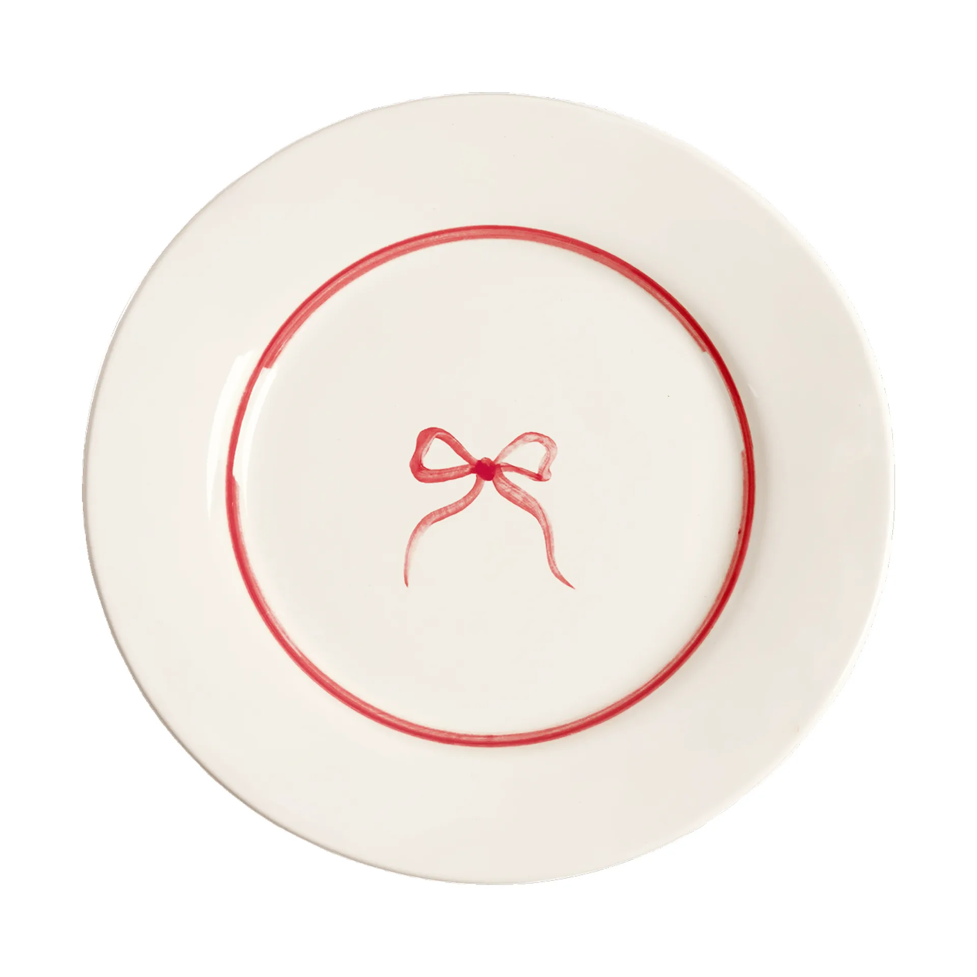 Bow πιάτο σαλάτας, Dark Pink, 22 εκ. Pick a Poppy