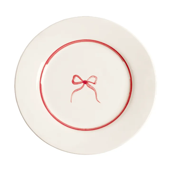 Bow πιάτο σαλάτας - Dark Pink, 22 εκ. - Pick a Poppy
