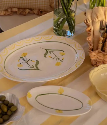 Cottage Flower πιατέλα σερβιρίσματος - Κίτρινο, 32 εκ. - Pick a Poppy