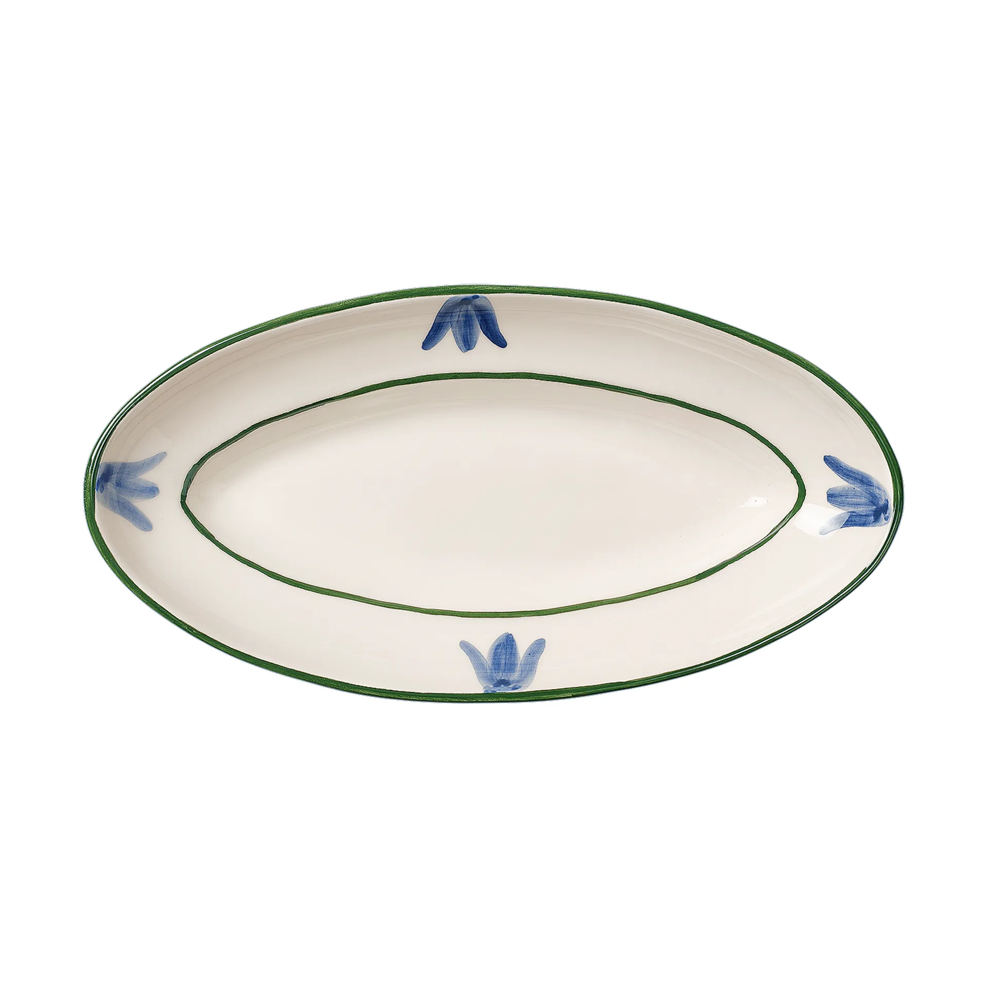 Cottage flower Blue Bell πιατέλα σερβιρίσματος, Light Blue, 25,5 εκ. Pick a Poppy
