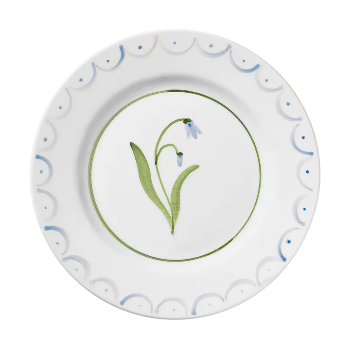 Cottage Flower πιάτο σαλάτας - Light Blue, 22 εκ. - Pick a Poppy