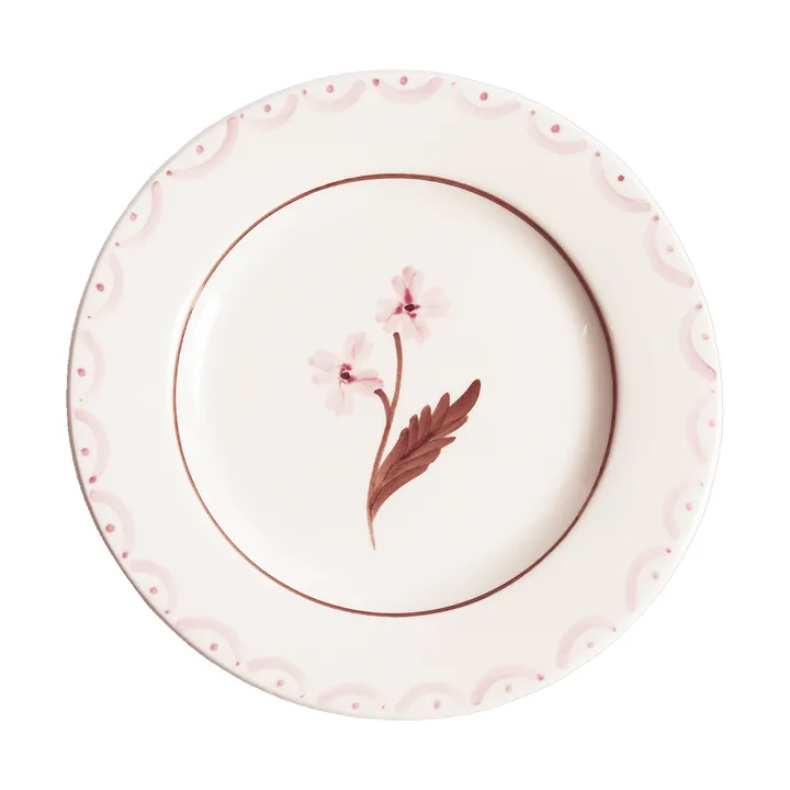 Cottage Flower πιάτο σαλάτας - Light Pink, 22 εκ. - Pick a Poppy