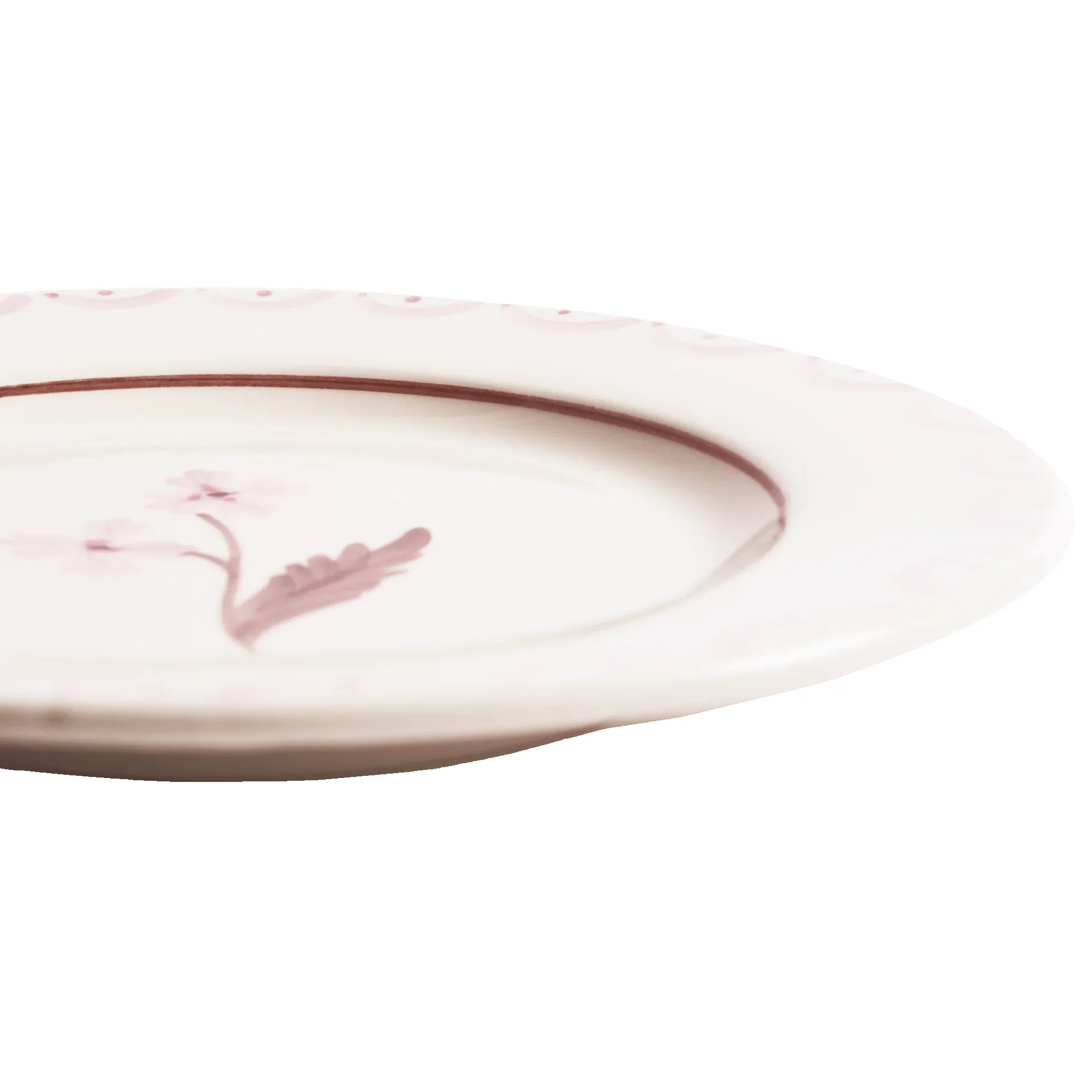 Cottage Flower πιάτο σαλάτας, Light Pink, 22 εκ. Pick a Poppy