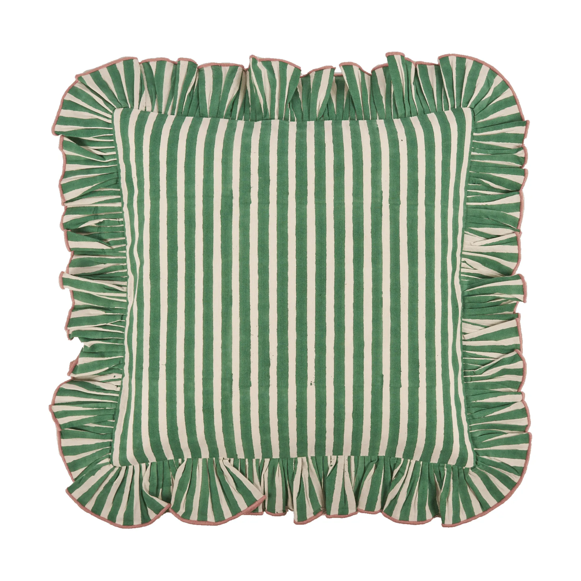 Devon μαξιλαροθήκη, Green, 40x40 εκ. Pick a Poppy