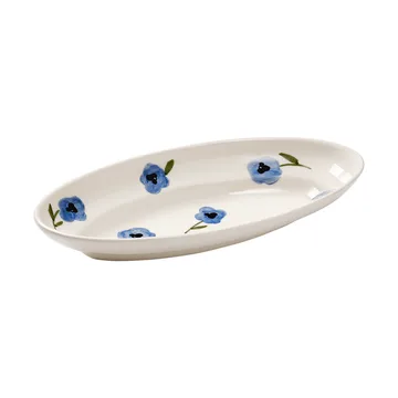 Madelen Möllard Pansy πιατέλα σερβιρίσματος - Blue, Small, 22,5 εκ. - Pick a Poppy