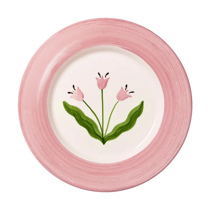 Madelen Möllard Tulip πιάτο σαλάτας - Pink, 22 εκ. - Pick a Poppy