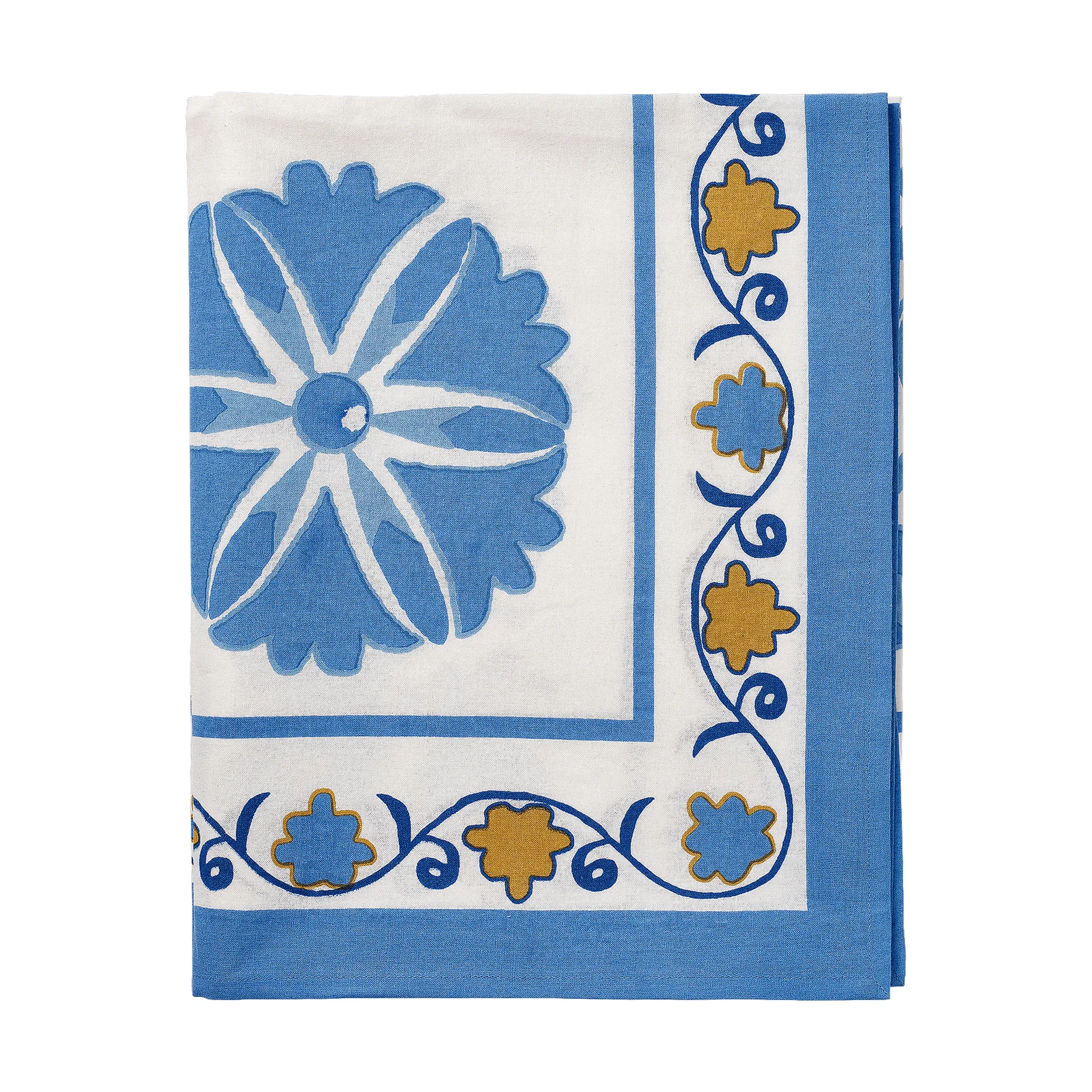 Suzani τραπεζομάντηλο, Blue, 350x150 εκ. Pick a Poppy