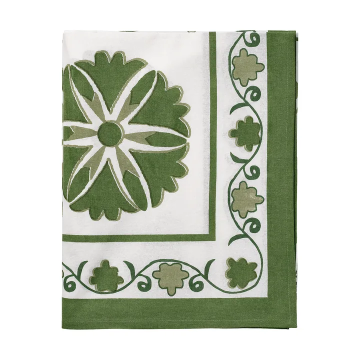 Suzani τραπεζομάντηλο - Green, 250x150 εκ. - Pick a Poppy