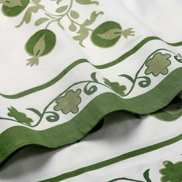 Suzani τραπεζομάντηλο - Green, 250x150 εκ. - Pick a Poppy