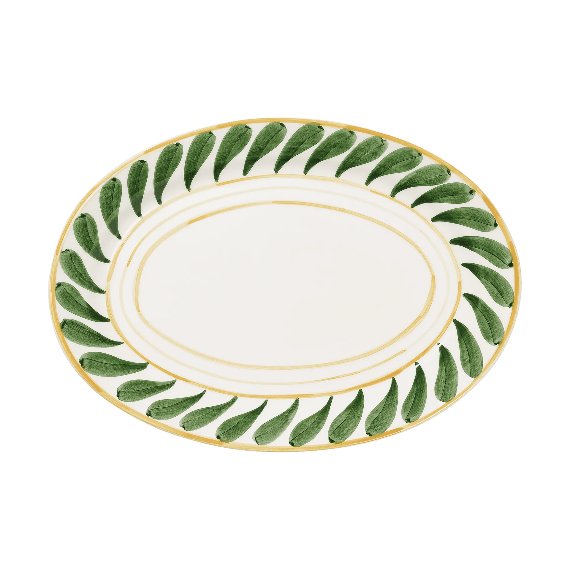 Swirl πιατέλα σερβιρίσματος, Green, 32 εκ. Pick a Poppy