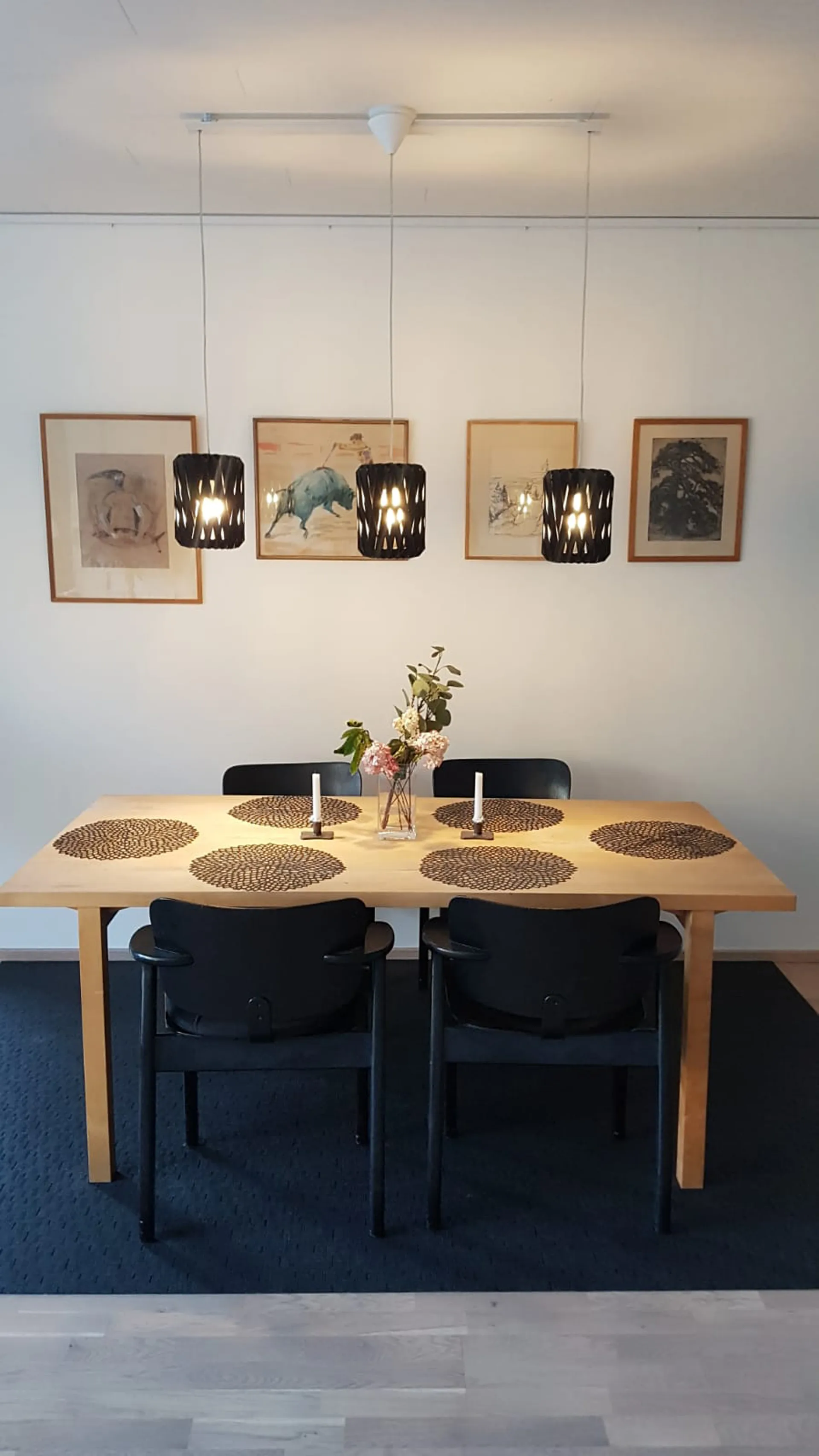 Pilke Signature κρεμαστό φωτιστικό Ø18 cm, Μαύρο Pilke