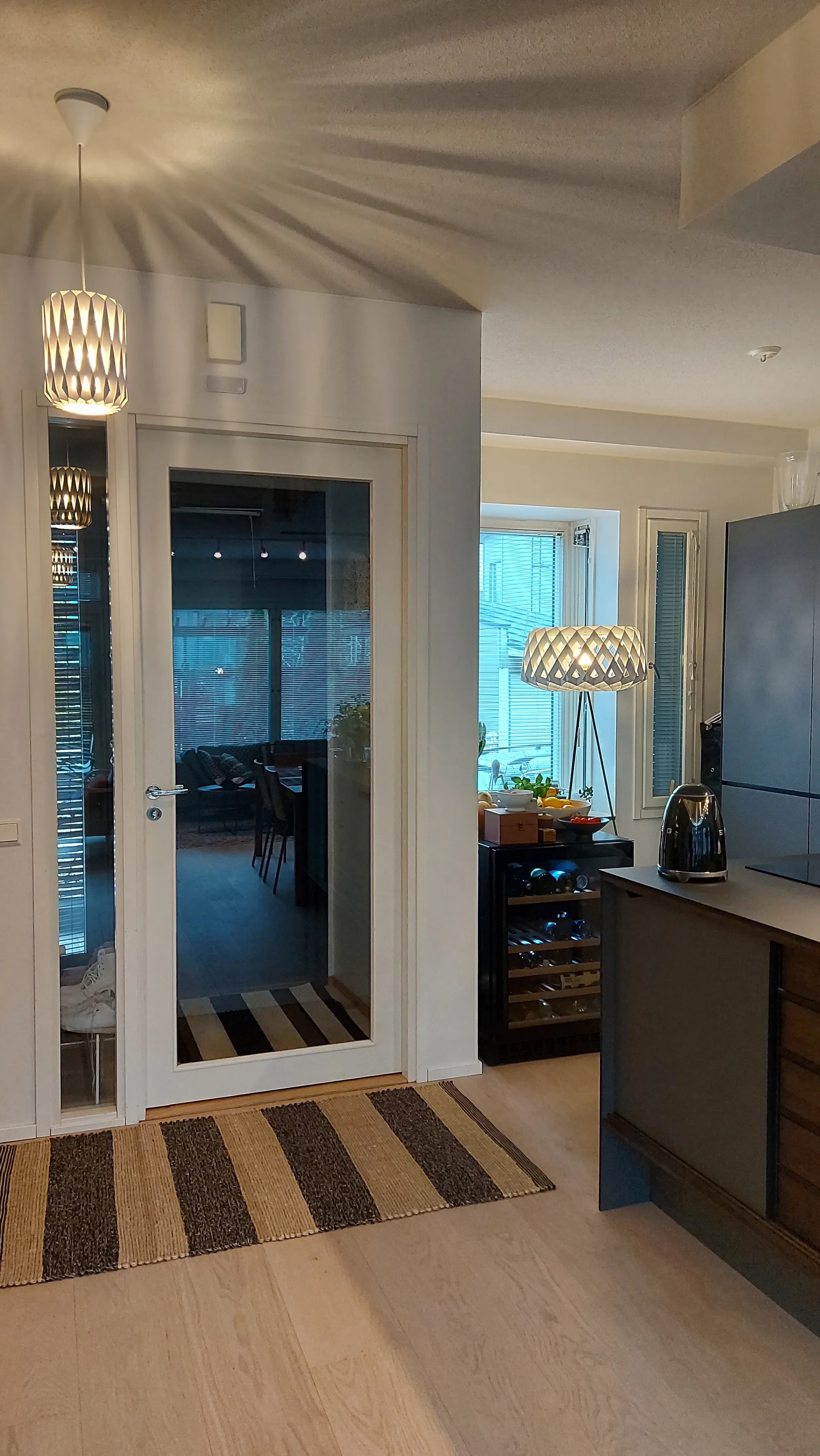 Pilke Signature κρεμαστό φωτιστικό Ø18 cm, Λευκό Pilke