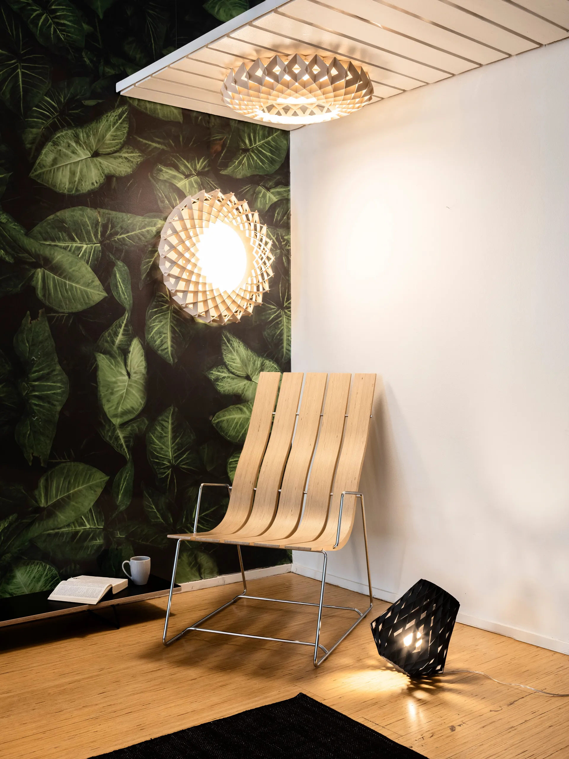 Pilke Signature επιτραπέζιο φωτιστικό Ø28 cm, Μαύρο Pilke