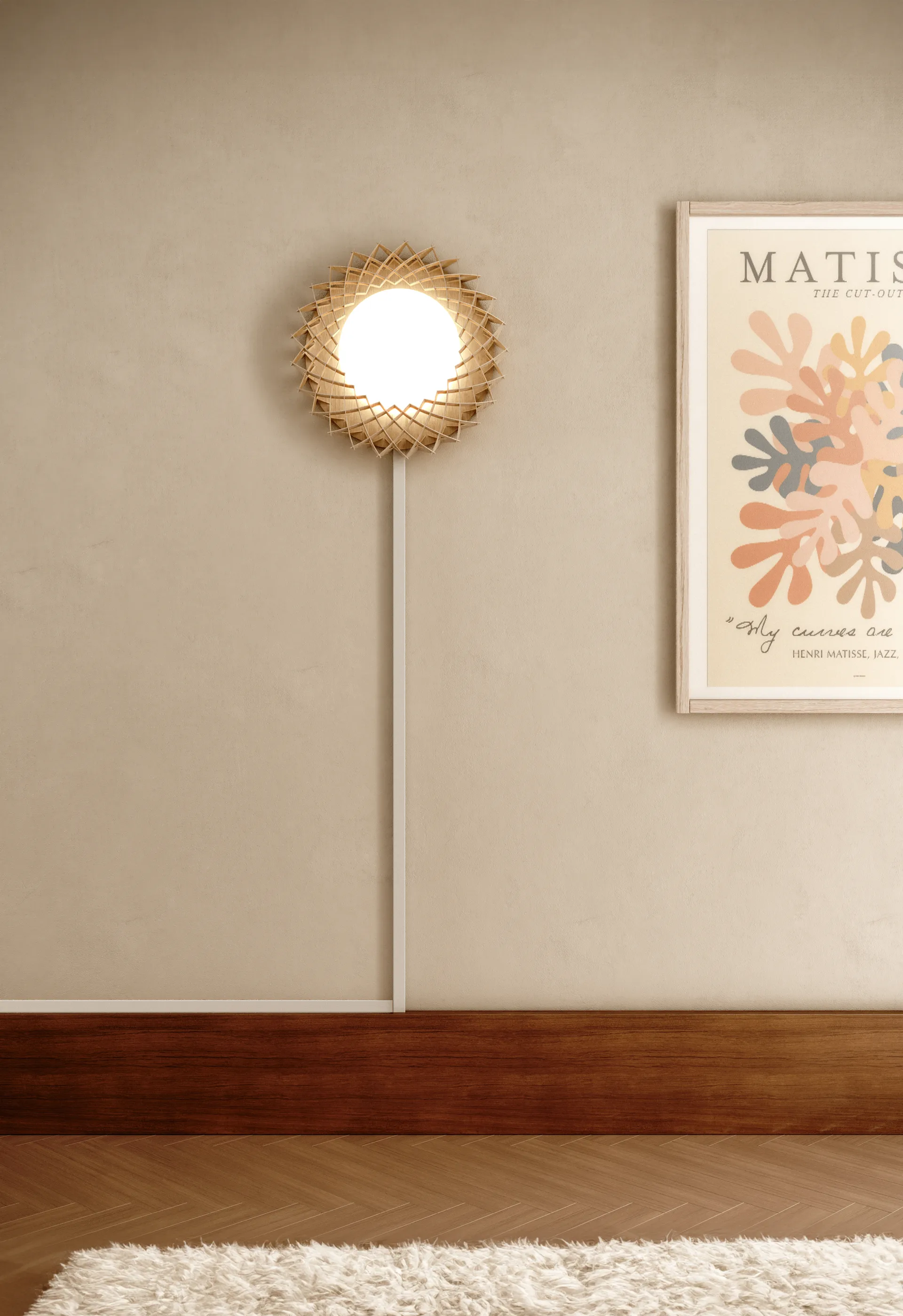 Pilke Signature φωτιστικό οροφής Ø45 cm, Λευκό Pilke