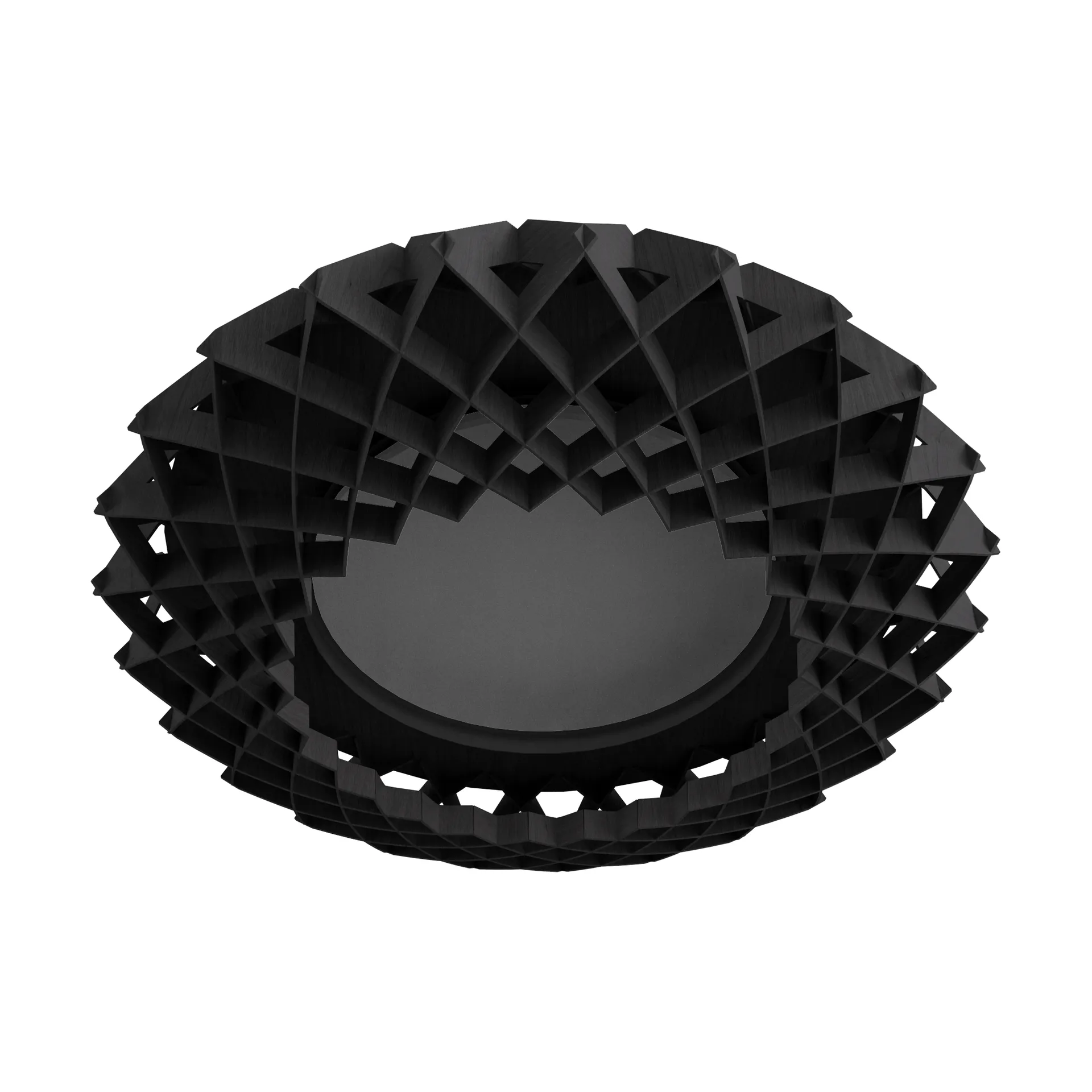 Pilke Signature φωτιστικό οροφής Ø45 cm, Μαύρο Pilke