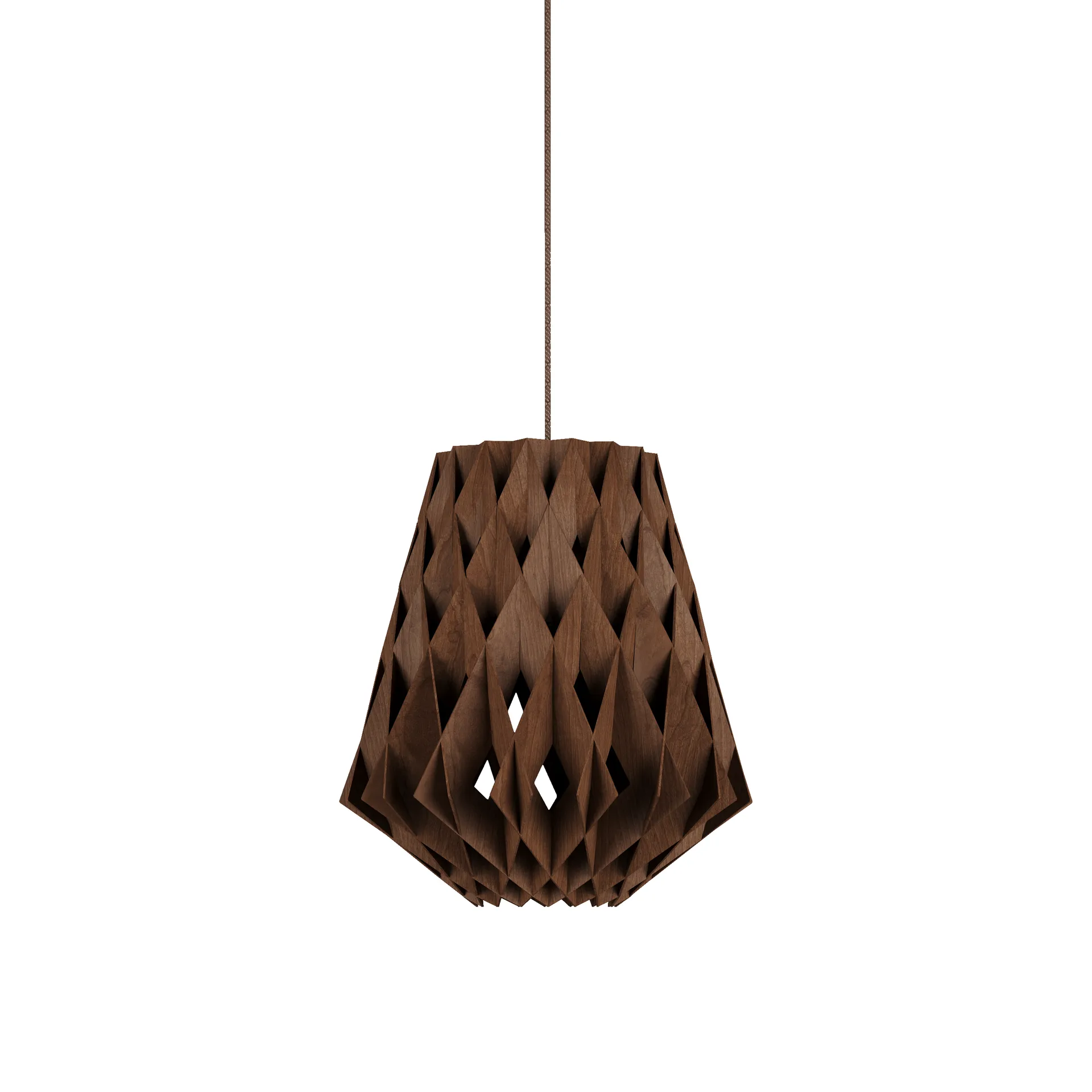 Pilke Signature κρεμαστό φωτιστικό Ø50 cm, Καφέ Pilke