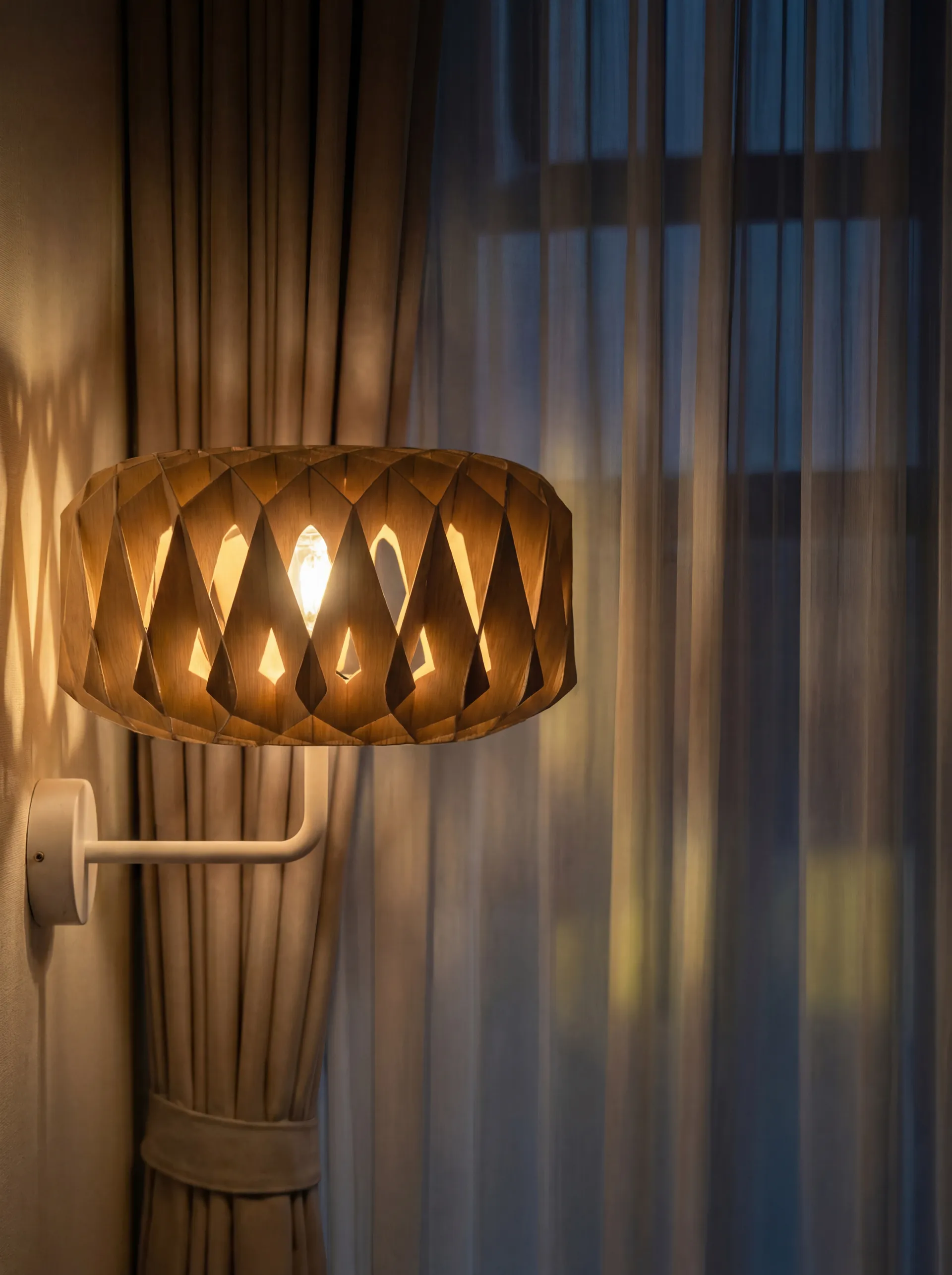 Signature 25 απλίκα τοίχου, Σημύδα, Ø28x15,5 cm Pilke