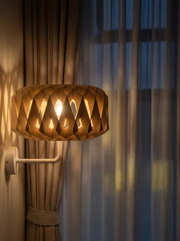 Signature 25 απλίκα τοίχου - Σημύδα, Ø28x15,5 cm - Pilke